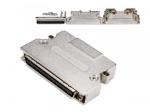 SCSI Panyambung MDR Tipe Pasolder Palastik Hood Palastik sareng Kait Klip + Sekrup + Konektor 20 26 36 40 50 68 100 Pin